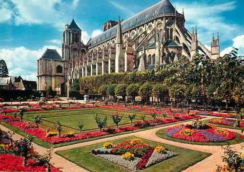 France Bourges (Cher) Jardin de l'Hotel de Ville