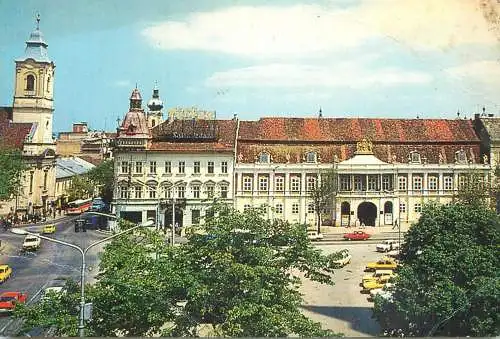 Romania Vedere din Cluj-Napoca - Muzeul de Arta