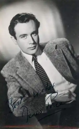 Cinema film star actor Dennis Price
