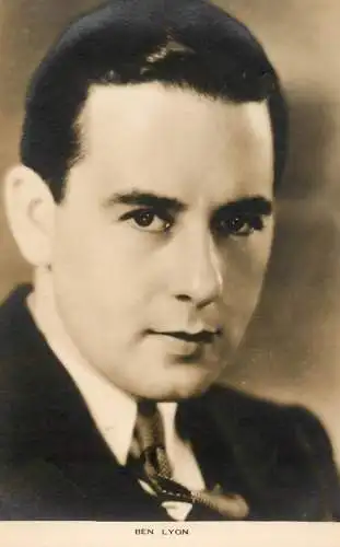 Cinema film star actor Ben Lyon