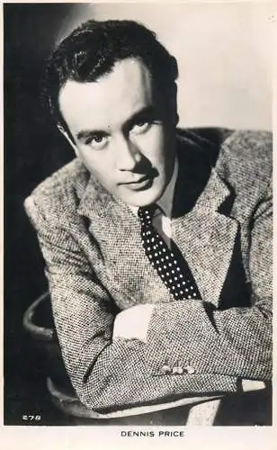 Cinema film star actor Dennis Price
