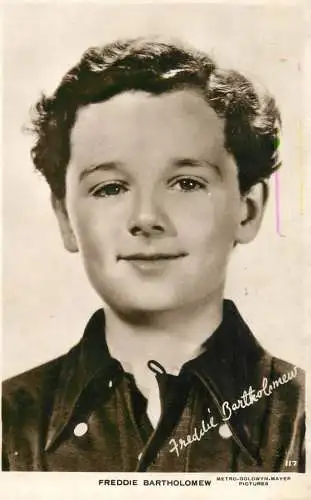 Cinema film star actor Freddie Bartholomew Metro Goldwyn Mayer