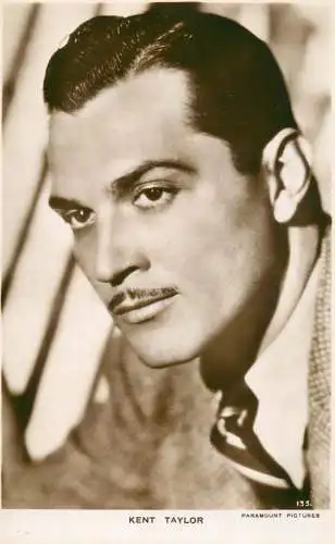 Cinema film star actor Kent Taylor Paramount Pictures