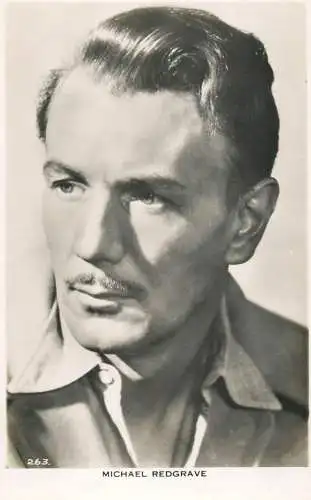 Cinema film star actor Michael Redgrave