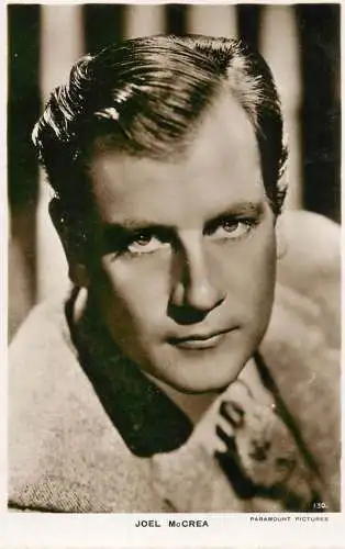 Cinema film star actor Joel McCrea Paramount Pictures