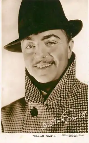 Cinema film star actor William Powell Metro Goldwyn Mayer Pictures