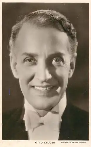 Cinema film star actor Otto Kruger
