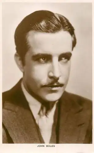 Cinema film star actor John Boles