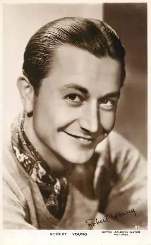Cinema film star actor Robert Young Metro Goldwyn Mayer Pictures
