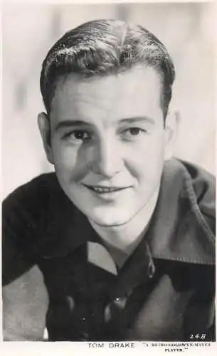 Cinema film star actor Tom Drake A Metro Goldwyn Mayer Player