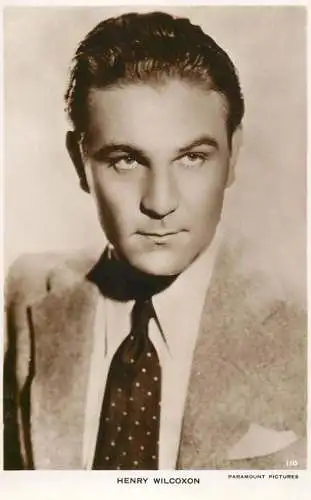 Cinema film star actor Henry Wilcoxon Paramount Pictures