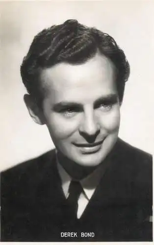 Cinema film star actor Derek Bond