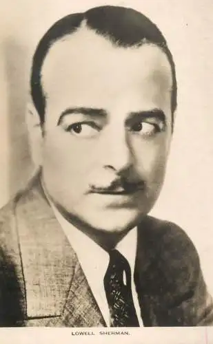 Cinema film star actor Lowell Sherman