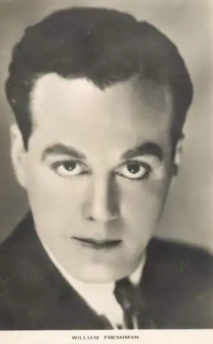 Cinema film star actor William Freshman