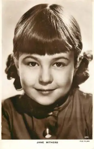 Cinema film starlet actress Jane Withers
