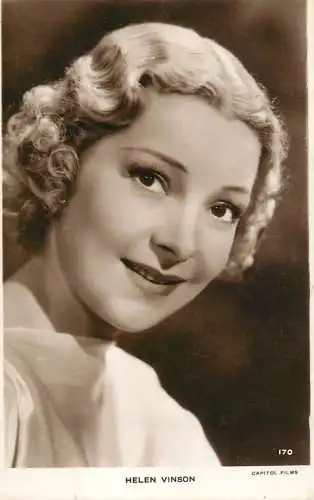 Cinema film starlet actress Helen Vinson