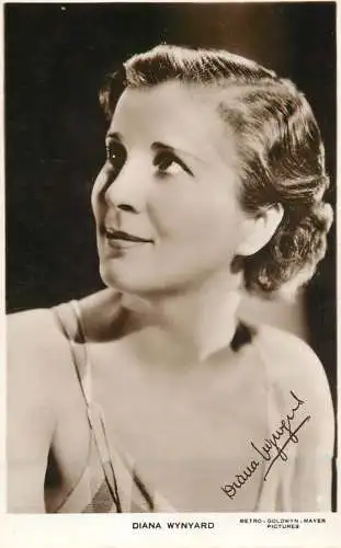 Cinema film starlet actress Diana Wynyard