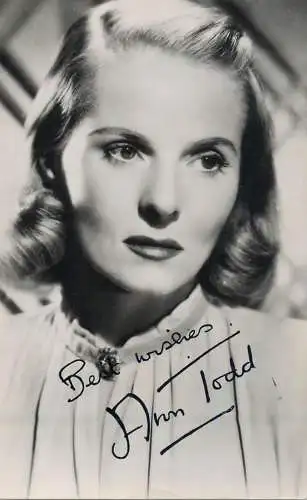 Cinema film starlet actress Best wishes Ann Todd