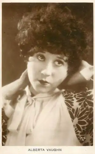 Cinema film starlet actress Alberta Vaughn