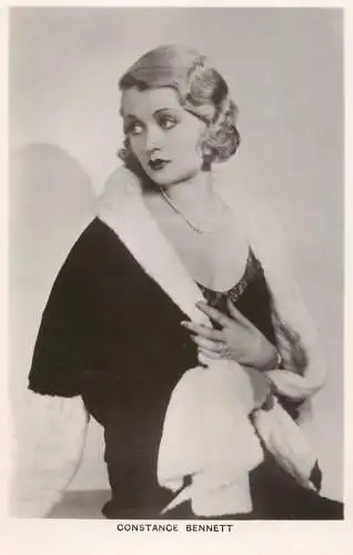 Cinema film starlet actress Constance Bennett
