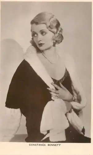 Cinema film starlet actress Constance Bennett