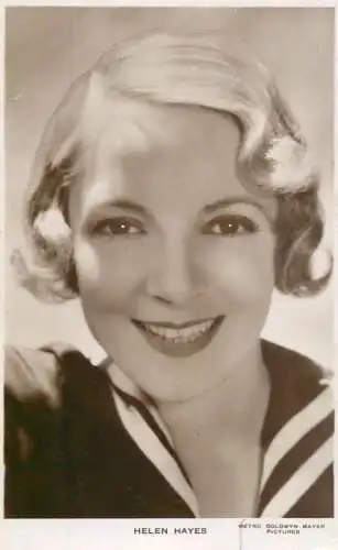 Cinema film starlet actress Helen Hayes Metro Goldwyn Mayer Pictures