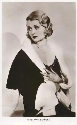 Cinema film starlet actress Constance Bennett