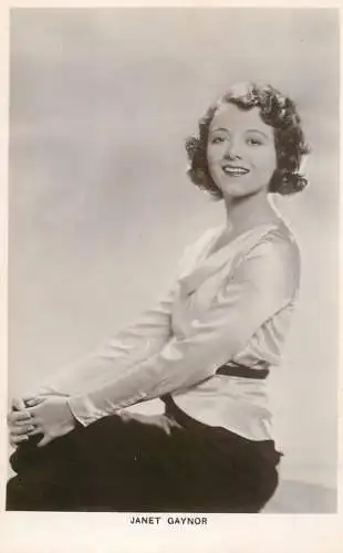 Cinema film starlet actress Janet Gaynor