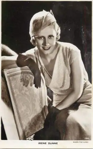 Cinema film starlet actress Irene Dunne