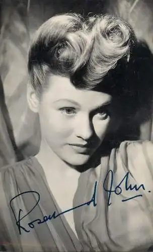 Cinema film starlet actress Rosen Kohn 1947