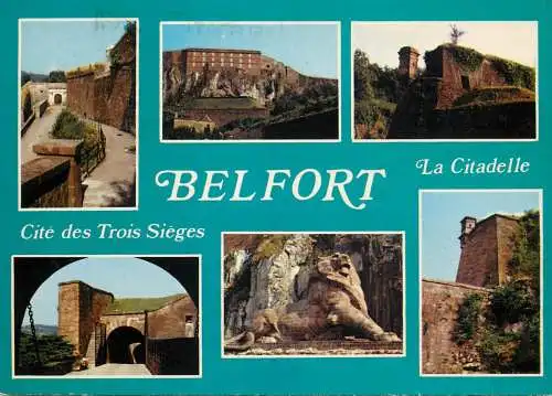 France Belfort La Citadelle Cite des Trois Sieges multi view