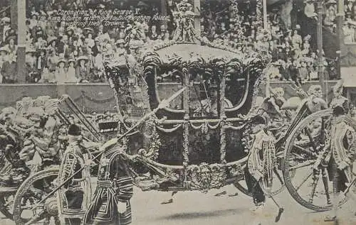 Royal state coach king George V coronation
