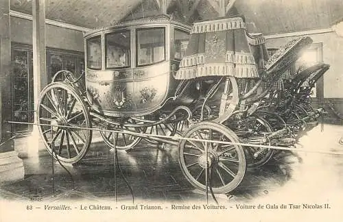 Voiture de Gala du Tsar Nicolas II