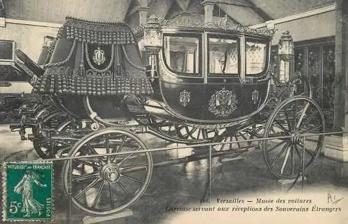 Carrosse servant aux receptions des Souverains Etrangers