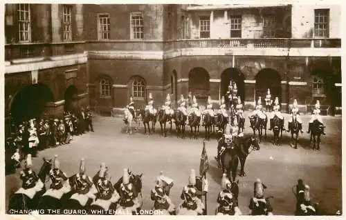Changing the guard Whitehall London