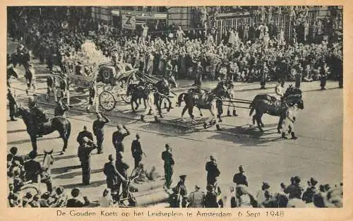 De Gouden Koets op het Leidseplein te Amsterdam 1948