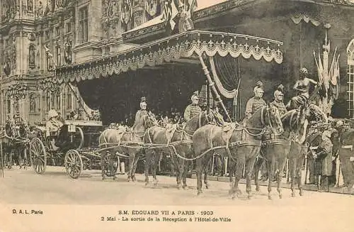 S.M. Edouard VII a Paris 1903