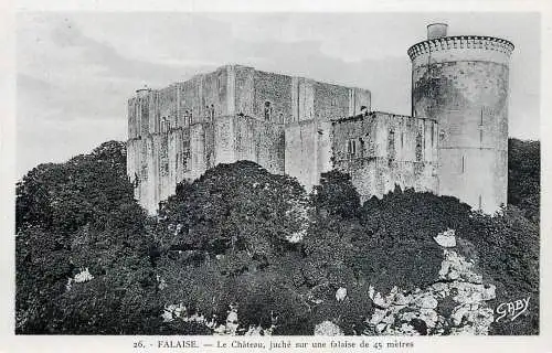 France Falaise Calvados le chateau