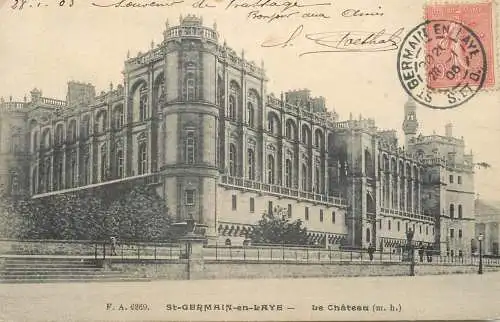 France Yvelines Saint-Germain-en-Laye le chateau