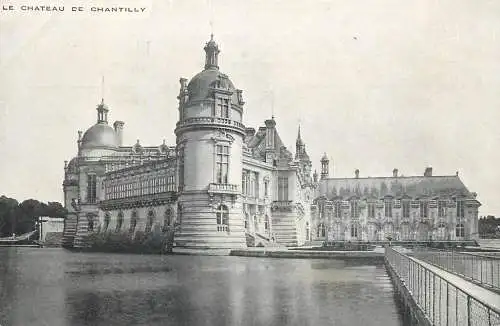 France Oise le chateau de Chantilly