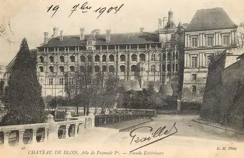 France Loir et Cher Blois chateau Aile de Francois Ier