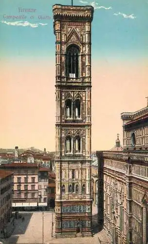 Italy Florence Campanile di Giotto