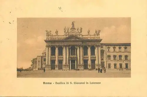 Italy Rome Basilica di S. Giovanni in Laterano