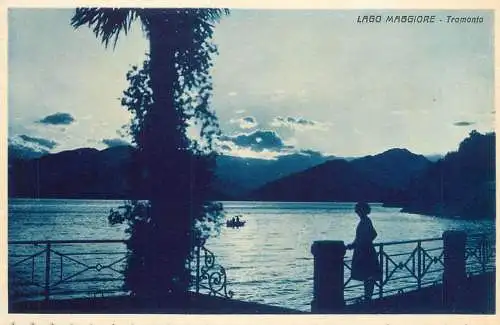 Italy Lago Maggiore Tramonto