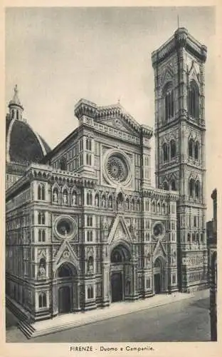 Italy Florence duomo e Campanile