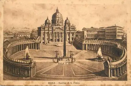 Italy Rome Basilica di San Pietro