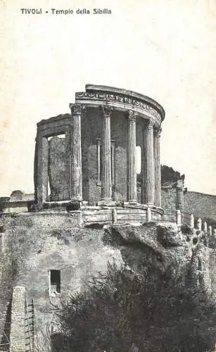 Italy Tivoli Tempio della Sibilla