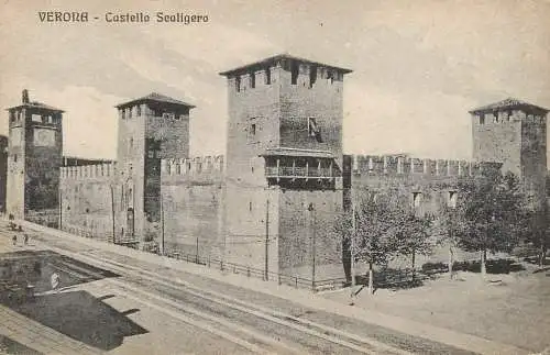 Italy Verona Castello Scaligero