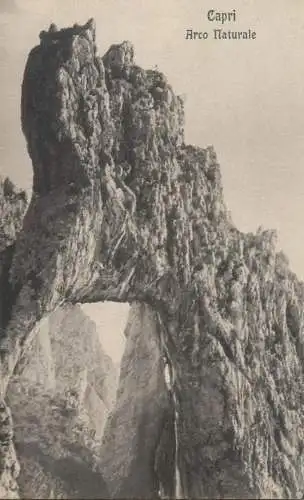 Italy Capri Arco naturale