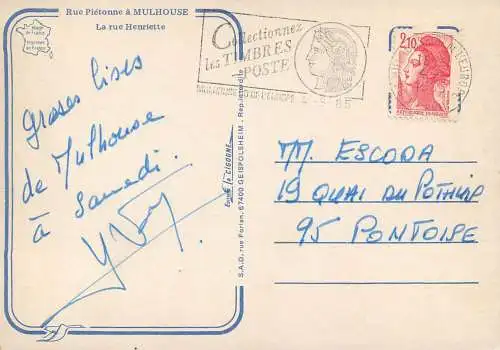 France Mulhouse Rue Henriette